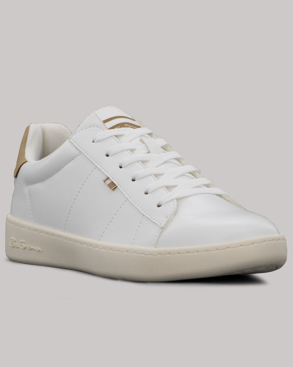 Zapatillas Ben Sherman Hampton Blancas Marrones | ITPLOUB-24