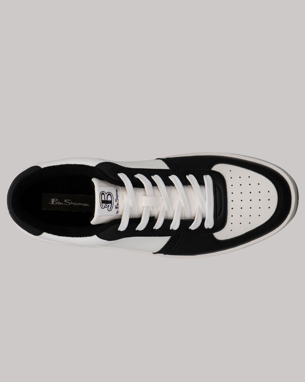 Zapatillas Ben Sherman Richmond Blancas Negras | BTSZOEH-02